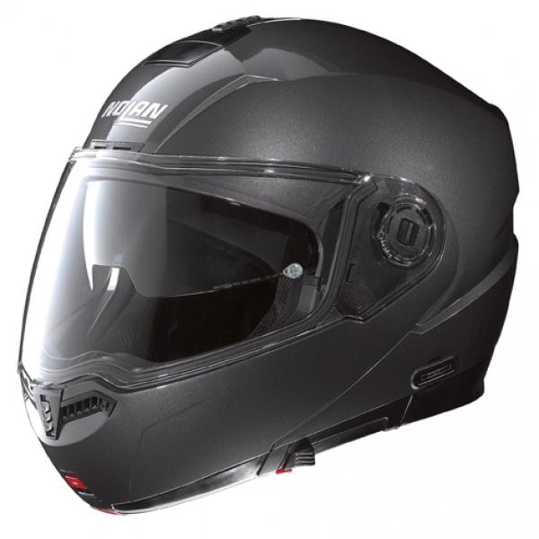 Foto Nolan N104 Classic N-Com Lava Grau Klapphelm S