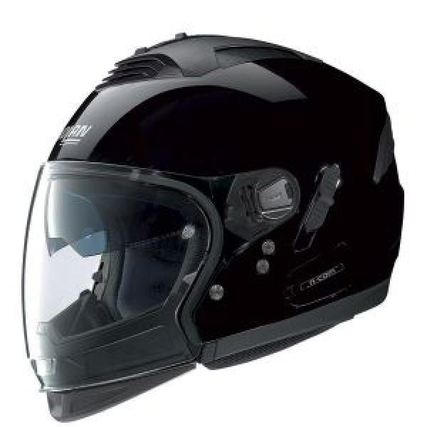 Foto Nolan N43E Air Classic N-com schwarz glanz XL