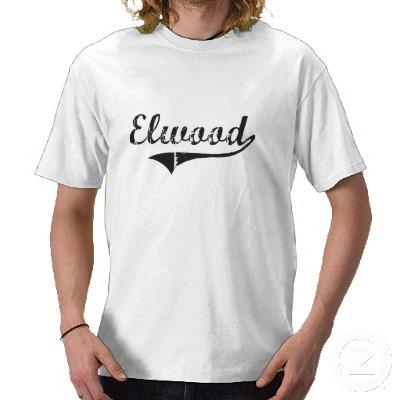 Foto Nombre clásico del estilo de Elwood Tshirt