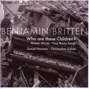 Foto Norman, Daniel/Gould, Christopher: Who Are These Children?-Lieder CD