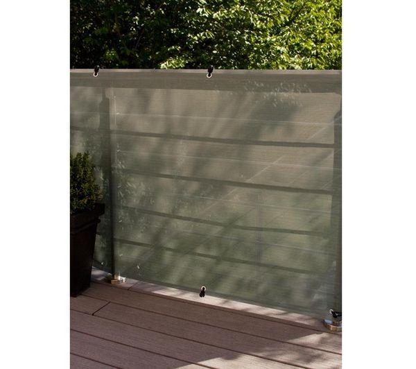 Foto Nortene Pantalla de poliester 85% (1 x 5 m) - metal