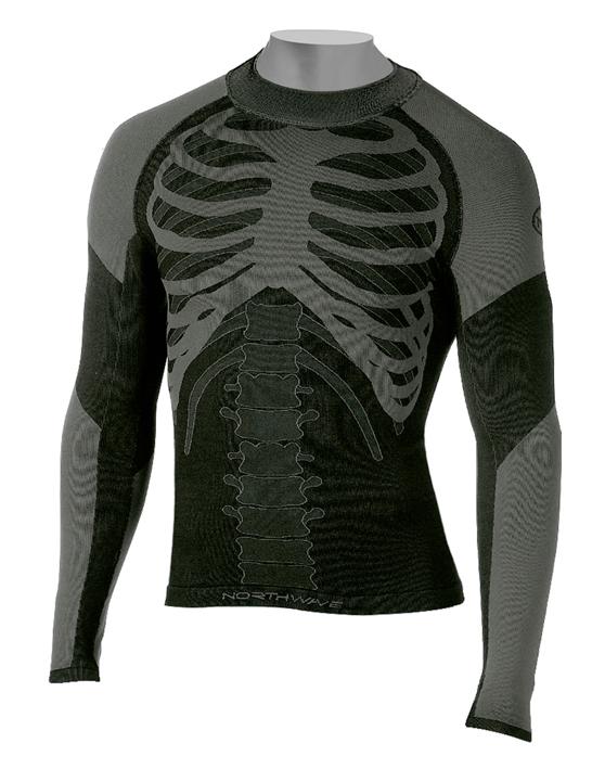 Foto Northwave Body Fit Long Sleeves Black Camiseta Interior Unisex