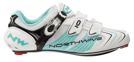 Foto Northwave Evolution S.B.S. Team Leopard shoes white/blue