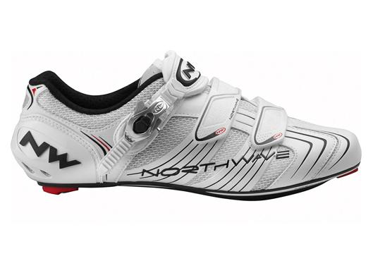 Foto Northwave Evolution Sbs White-Black Zapatos Bicicleta de Carretera