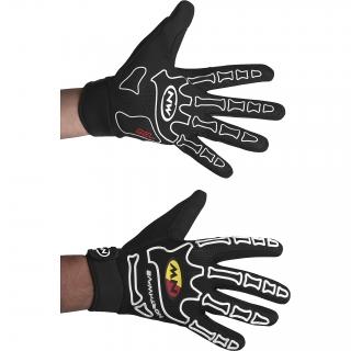 Foto NORTHWAVE Guantes SKELETON Negro Blanco