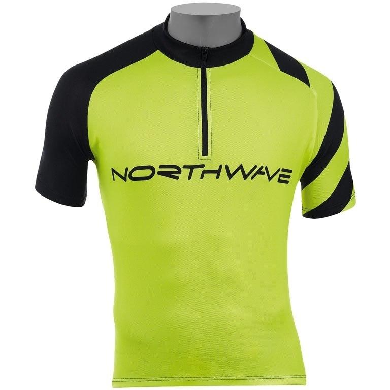 Foto Northwave Share the road Short Sleeve Jersey yellow fluo