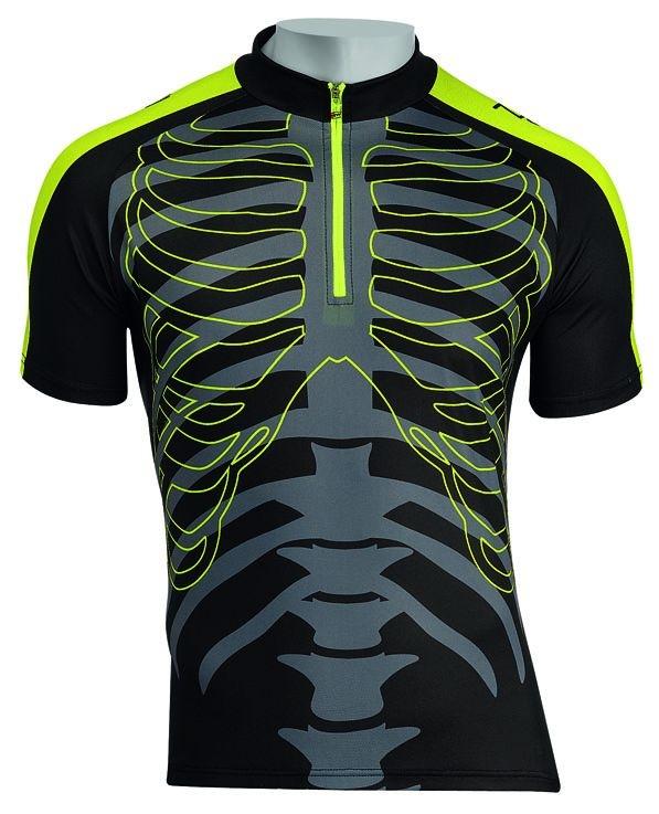 Foto Northwave Skeleton Jersey Short Sleeve black/yellow