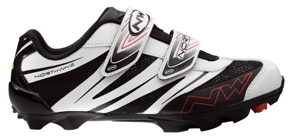Foto Northwave Spike Pro White/black 2013 + Guantes Gratis