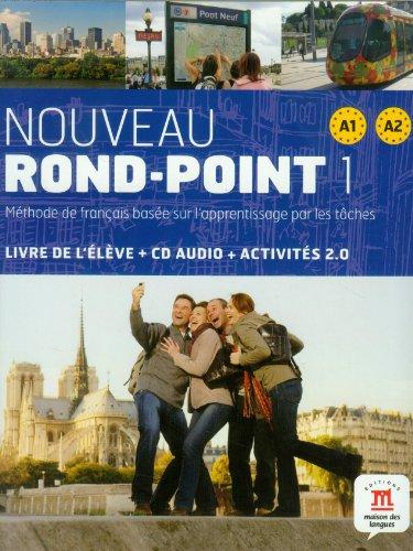 Foto Nouveau Rond-Point 1 Libro del alumno Nivel A1 y A2 (Fle- Texto Frances)