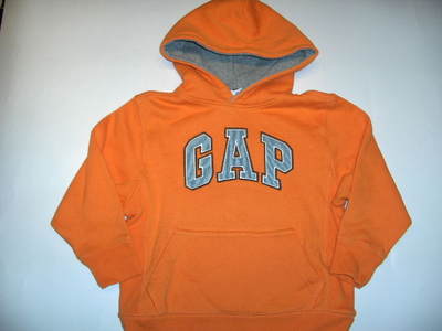 Foto Novedad   Gap   Jersey  Sudadera   Naranja  Logo   Niño   4 - 5   Años