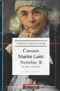 Foto Novelas ii (1979-2000): carmen martin gaite (obras completas ii) (en papel)