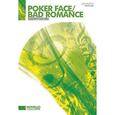 Foto Novello Poker Face / Bad Romance, Notas para coros