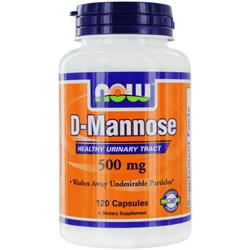 Foto Now Foods By Now D-mannose Healthy Urinary Tract 500 Mg-120 Vcaps Unis