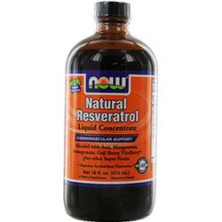 Foto Now Foods By Now Natural Resveratrol Liquid Concentrate Cardiovascular