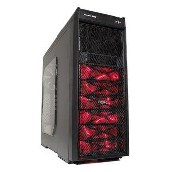 Foto nox caja semit. atx coolbay vx red devil sin fte.