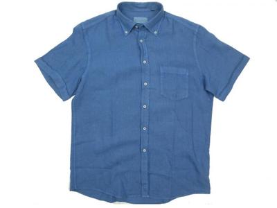 Foto Nueva Camisa Hombre 100% Lino Carlos Córdoba Botón Cuello Fabricada En España
