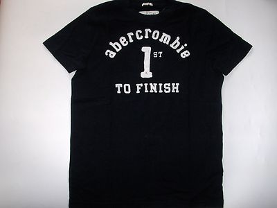 Foto Nuevo   Abercrombie & Fitch   Camiseta  Logo  Niño  12  14  Años