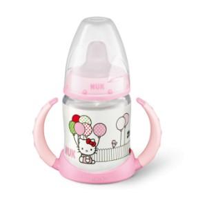 Foto Nuk biberon hello kitty Entrena Rosa 150ml
