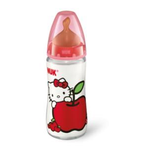 Foto Nuk Hello Kitty Biberon First Choice Latex 300ml