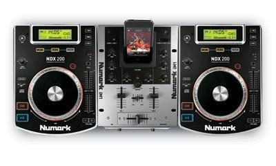 Foto NUMARK ICD DJ IN A BOX Compact-disc With Mixer And Idock