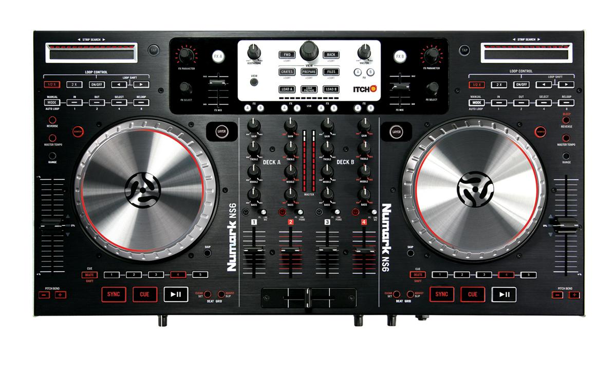 Foto Numark NS6 Controlador/Mesclador DJ 4-Canales