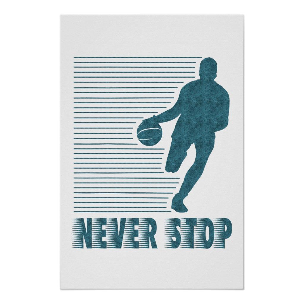 Foto Nunca pare: Baloncesto Poster