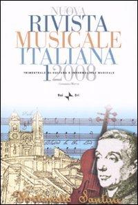 Foto Nuova rivista musicale italiana (2008) vol. 1