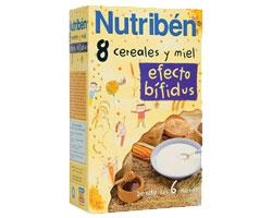 Foto Nutribén 8 Cereales y Miel con Bífidus 600 g