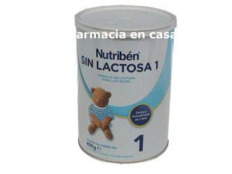 Foto Nutriben 1 sin lactosa 0/6 meses 400gr.