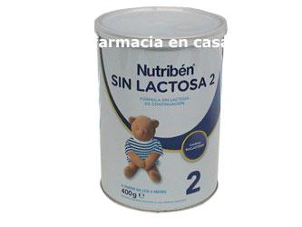 Foto Nutriben 2 sin lactosa +6 meses 400gr.