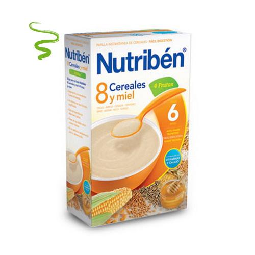 Foto Nutriben 8 Cereales Con Miel y 6 Frutas 600 gr.