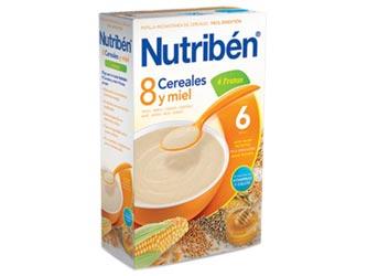 Foto Nutriben 8 cereales y miel 4 frutas 600gr.