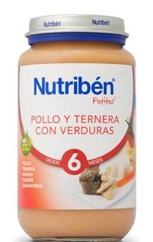 Foto NUTRIBEN POLLO TERNERA VERDURA 250 G GRANDOTE