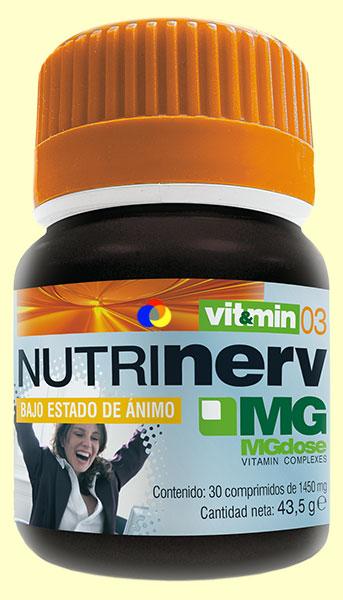 Foto Nutrinerv - Sistema Nervioso - MGdose - 30 comprimidos