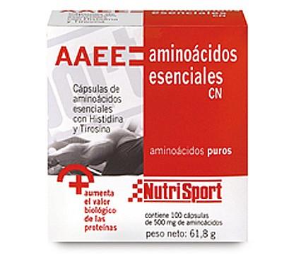 Foto NutriSport Aminoácidos Esenciales 100 Caps. 500mg