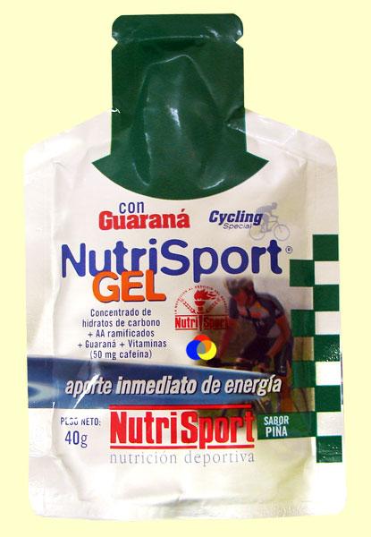 Foto NutriSport Cycling Gel con Guaraná - Sabor Piña - 40 gramos