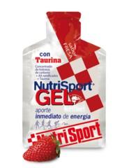 Foto nutrisport gel + taurina sabor fresa, gel de 40g