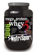 Foto Nutrisport mega protein® whey +5 fresa, 900 g