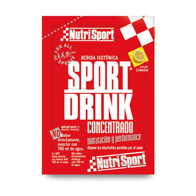 Foto NutriSport SportDrink Concentrado sabor limón (caja 12 sobres)