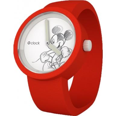 Foto O clock Disney Mickey Red Watch Model Number:OCD02