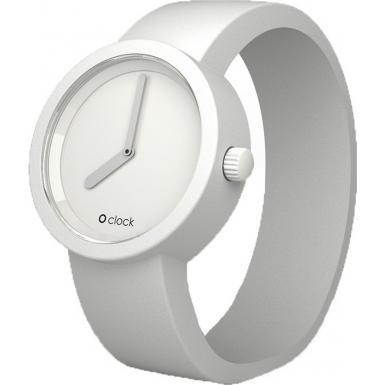 Foto O clock Tone On Tone White Watch Model Number:OCT20