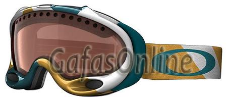 Foto Oakley - A-FRAME OO7001 - WHITE BLUE GOLD - VR28 POLARIZED