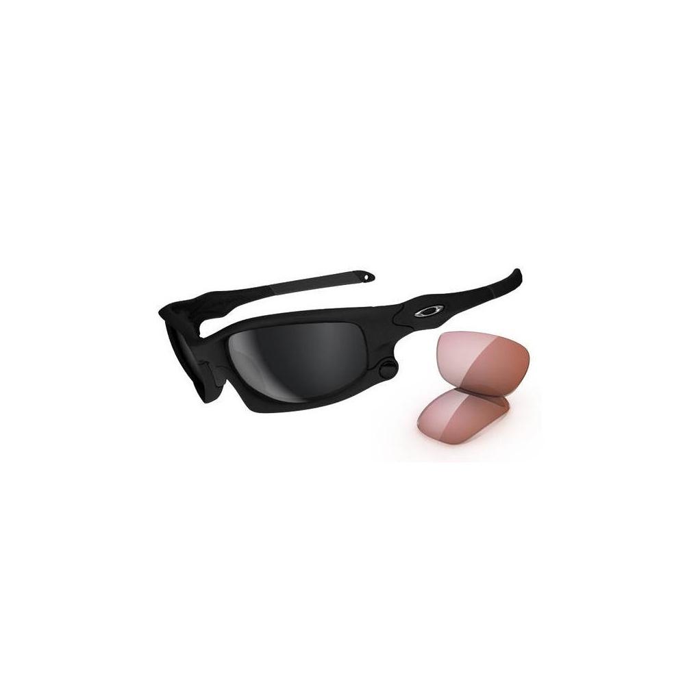 Foto Oakley Gafas Oakley: Split Jacket Matte Blk w/Blk Iridium BK