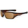 Foto Oakley Pit Bull Polished Rootbeer Tungsten Iridium Polarized