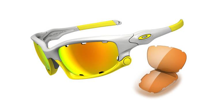 Foto Oakley Split Jacket Gafas para ciclistas caballeros polished whi