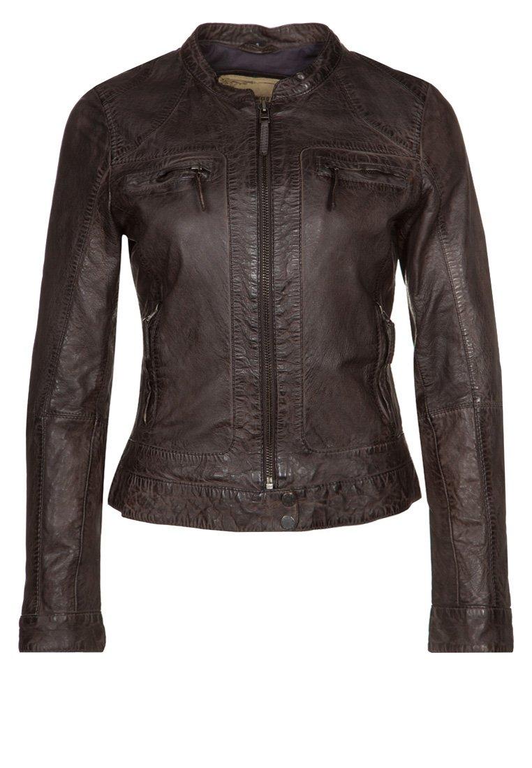Foto Oakwood Chaqueta de cuero gris