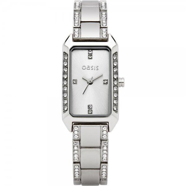 Foto Oasis Watches Women's Analogue Silver Bracelet Watch B1174