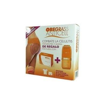 Foto Obegrass anticel pack 40 sobres + ultrasonic slim gel 200 ml
