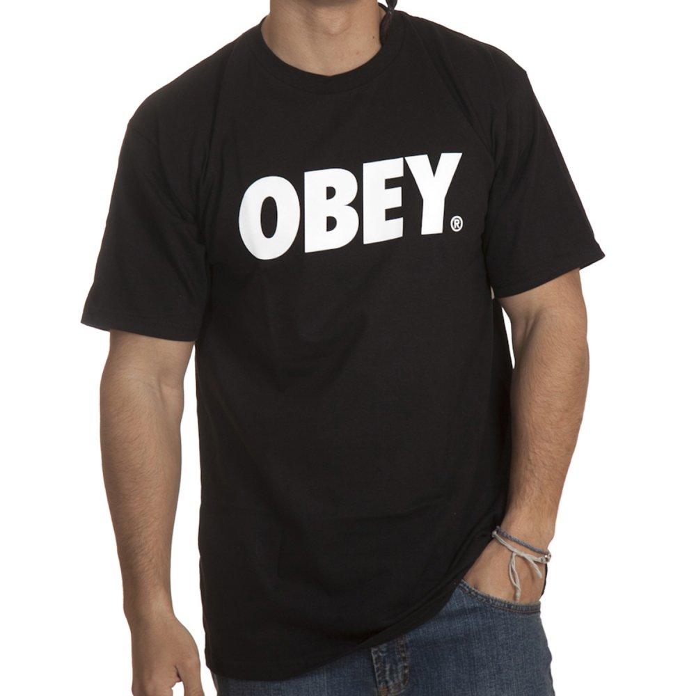 Foto Obey Camiseta Obey: Obey Font BK Talla: XL