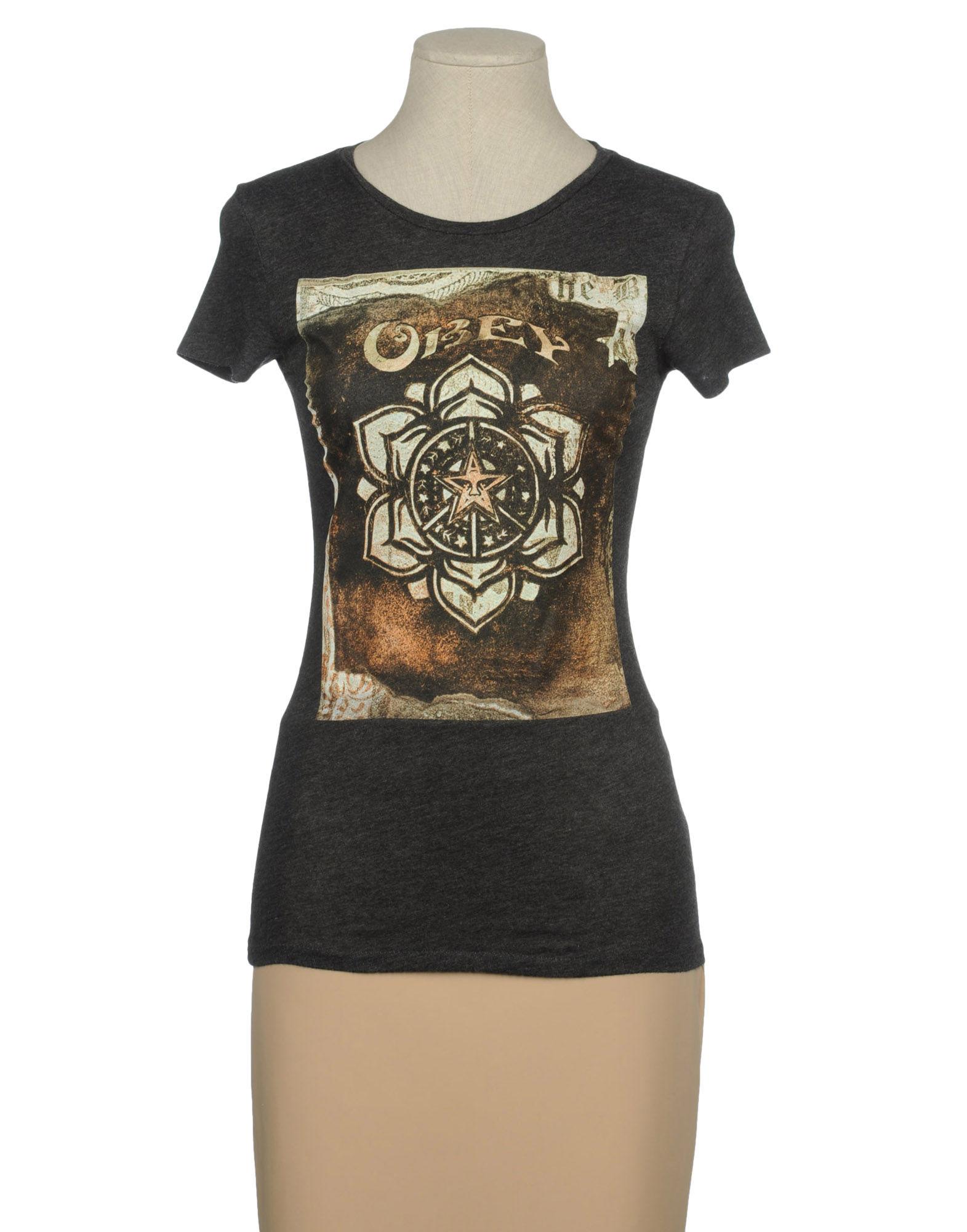 Foto obey camisetas de manga corta

